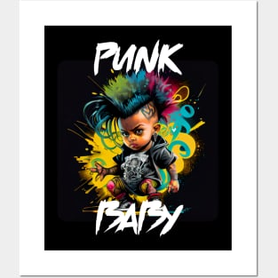 Graffiti Style - Cool Punk Baby 7 Posters and Art